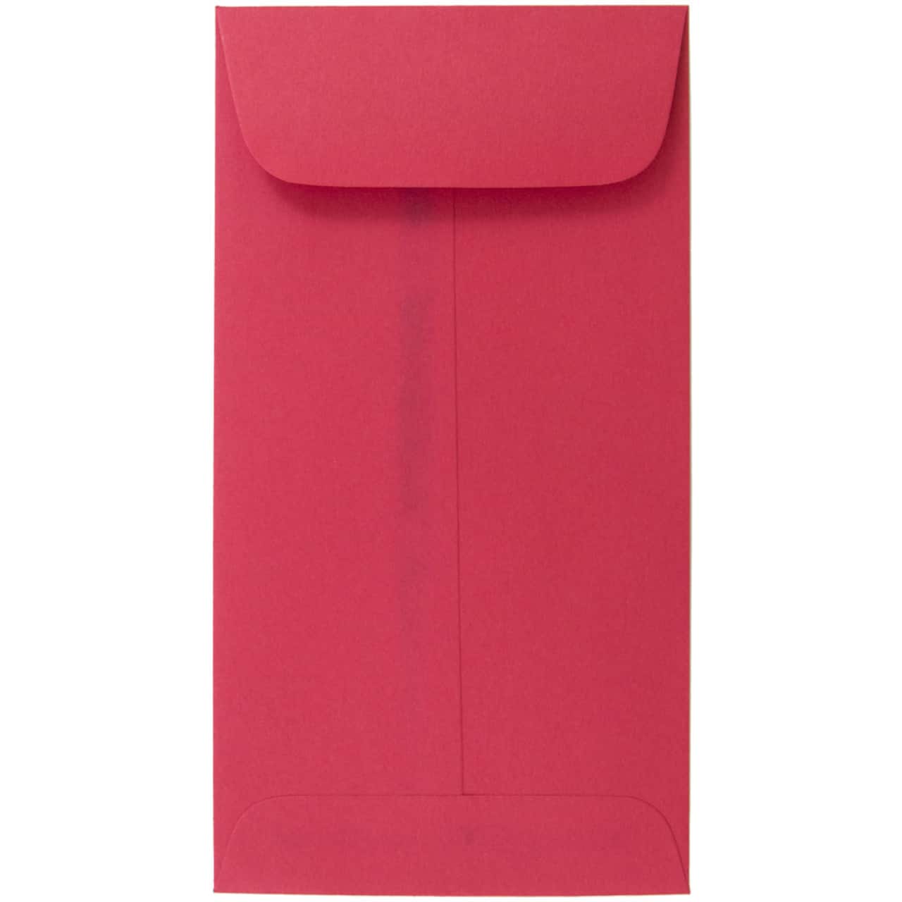 JAM Paper 3.5" x 6.5" Coin Business Envelopes, 50ct.